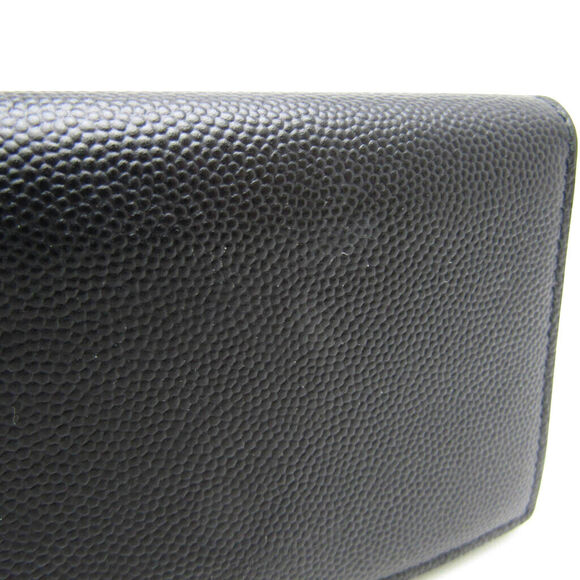 Saint Laurent Leather Card Case Black #137104S22B - Picture 5 of 12